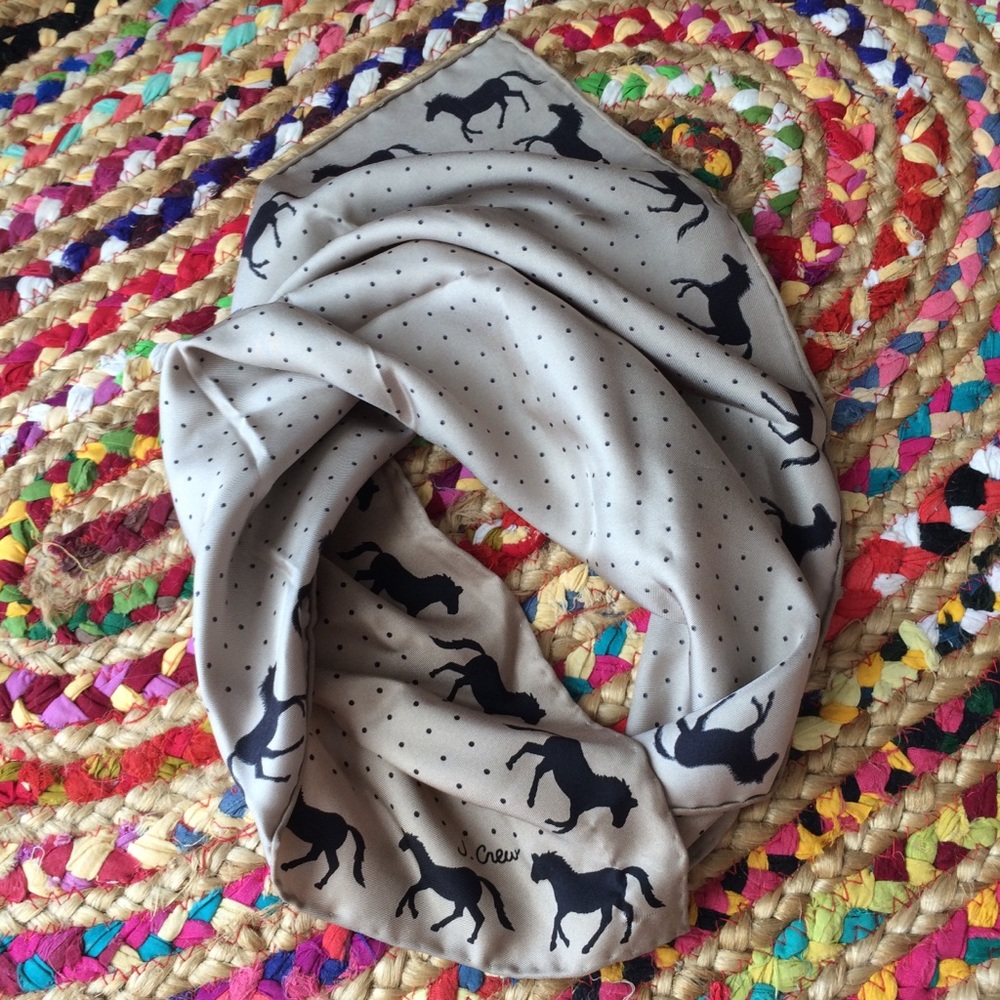 Darling J Crew Square Scarf